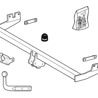 Brink Towbar for MERCEDES-BENZ A-CLASS (07/1997 - 08/2004)