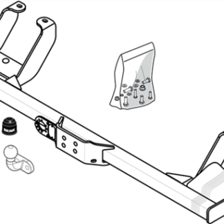 Brink Towbar for Fiat Ducato (10/1997 - 04/2002), Fiat Ducato (04/2002 - 06/2006), Fiat Ducato (04/2002 - 07/2006)