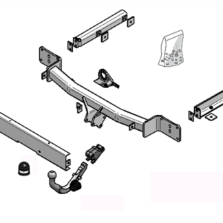 Brink Towbar for MERCEDES-BENZ C-CLASS (05/2000 - 02/2007), MERCEDES-BENZ C-CLASS (03/2001 - 08/2007)