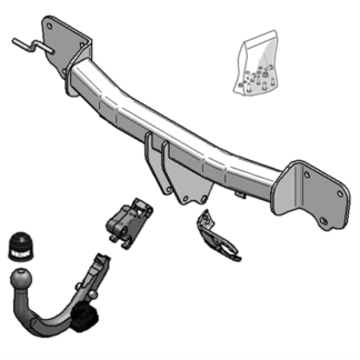 Brink Towbar for BMW 1 (01/2003 - 01/2012), BMW 3 (01/2005 - 01/2011), BMW 3 (01/2005 - 01/2012), BMW 1 (01/2007 - 01/2014)