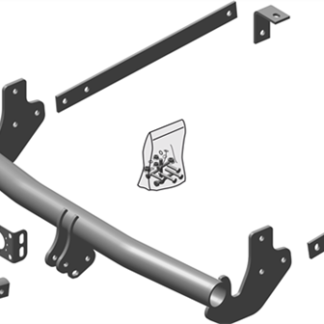 Brink Towbar for Citroen Dispatch (01/2007 - 05/2016), Peugeot Expert (01/2007 - 05/2016), Fiat Scudo (04/2008 - 10/2015)