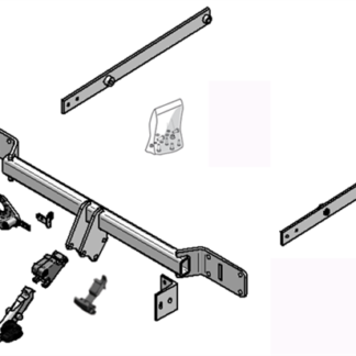 Brink Towbar for MERCEDES-BENZ C-CLASS (01/2007 - 07/2014), MERCEDES-BENZ C-CLASS (01/2011 - 12/2011)
