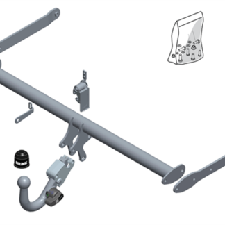 Brink Towbar for Mazda 2 (11/2014 - on)